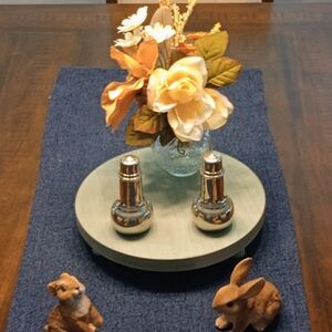 Vintage Silver Salt and Pepper Shakers